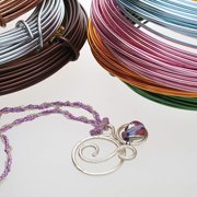 The Beadsmith Anodized Aluminum Wire – 12 Gauge – 39 feet – Silver Color – Bendable Craft Wire Used to Jewelry Making, Wire Wrapping, Sculpting, Floral, Modeling and Other DIY Arts & Crafts
