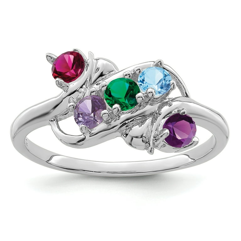 Mothers ring 5 stones walmart deals