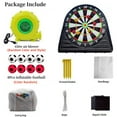 thumbnail image 6 of 10FT Tall Giant Inflatable Soccer Dart Board Games - with 450w Blower, 8 Soccer Balls - Large Kick Football Target Dartboard for Outdoor Yard Lawn Family Kids Adults, 6 of 12
