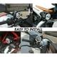 thumbnail image 3 of U7 Mini Fog Light Single PCS Red Ring U7 Motorcycle Driving Lights with High Low Strobe Beam Halo Rings Clamps Waterproof LED 20W Fog Lights for ATV U, 3 of 5