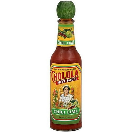 Cholula Chili Lime Hot Sauce, 5 oz (Pack of 6)
