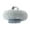 Light Grey Blue, variant on Bathroom Cleaning Set Foam Sponge Brush with Exfoliating Silicone and Scrubber for Shower Use Polyester Craft Versatile Bath Accessory, 10 cm×7 cm, Sakura Pink