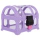 thumbnail image 3 of BRIGHTFUFU 1 juego de niñas caja de joyería joyería organizador caja de almacenamiento de diamante contenedor, 3 of 7