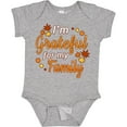 thumbnail image 3 of Inktastic I'm Grateful for My Family in Orange with Fall Leaves Boys or Girls Baby Bodysuit, 3 of 5