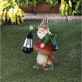 thumbnail image 4 of Gnome On Mushroom Solar Statue, 4 of 4