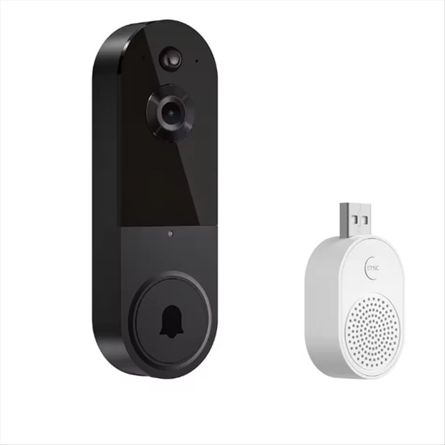 Timbres Inalámbricos para Exteriores, Cámara de Seguridad con Detección de Movimiento, Digitales, Videoportero WiFi, Timbre de Puerta.