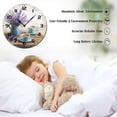 thumbnail image 3 of ZXCXRQFa Lavender Tea Cup Coffee Clock Wall Decor Battery Operated Floral Clocks Spring Wall Clocks Round Desk Clock 10 in Non Ticking Analog Bathroom Clocks, 3 of 7