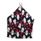 thumbnail image 2 of Puntoco Christmas Decorative Chair Cover Short Plush Chair Backrest Cover Santa Claus Series, 2 of 3