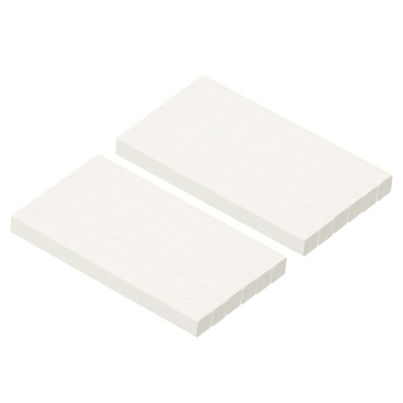 Uxcell Compressed Charcoal Sticks,  12 Pack Art Supplies Sketch Square Stick for Drawing, White