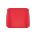thumbnail image 4 of Aiihoo Womens Bodycon Mini Skirt Low Rise Miniskirt Solid Color Elastic Waistband Beachwear Pool Skirts Cover Up Red One Size, 4 of 6