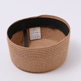 thumbnail image 3 of Hsqqdc Women Vintage Straw Artist Beret Cap Summer Sun Painter Pillbox Church Tea Party Hat, 3 of 7