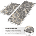 thumbnail image 6 of Ileading Boho Kitchen Rugs Set of 2, Lagre Size Anti Fatigue Mats 0.5 inch thick  Kitchen Rugs and Mats Non Skid Waterproof Kitchen Mat 20"x32"+20"x59", 6 of 7