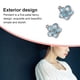 thumbnail image 4 of Qarigey 10 Uds pendientes colgantes flores de cinco pétalos aleación accesorios collar DIY suministros hechos a mano para manualidades Type3 NO3, 4 of 6
