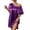 Eggplant, variant on Ekouaer Women's Satin Nightgown Loose Sleepshirt V-Neck Sleepwear Short Sleeve Nightshirt Chest Pocket Sleep Dress