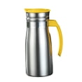 thumbnail image 2 of predolo Carafe à Café Isolée en Acier Inoxydable 0,8 L Pichet pour Boissons Froides Couvercle Étanche Jaune avec Poignée, 2 of 8