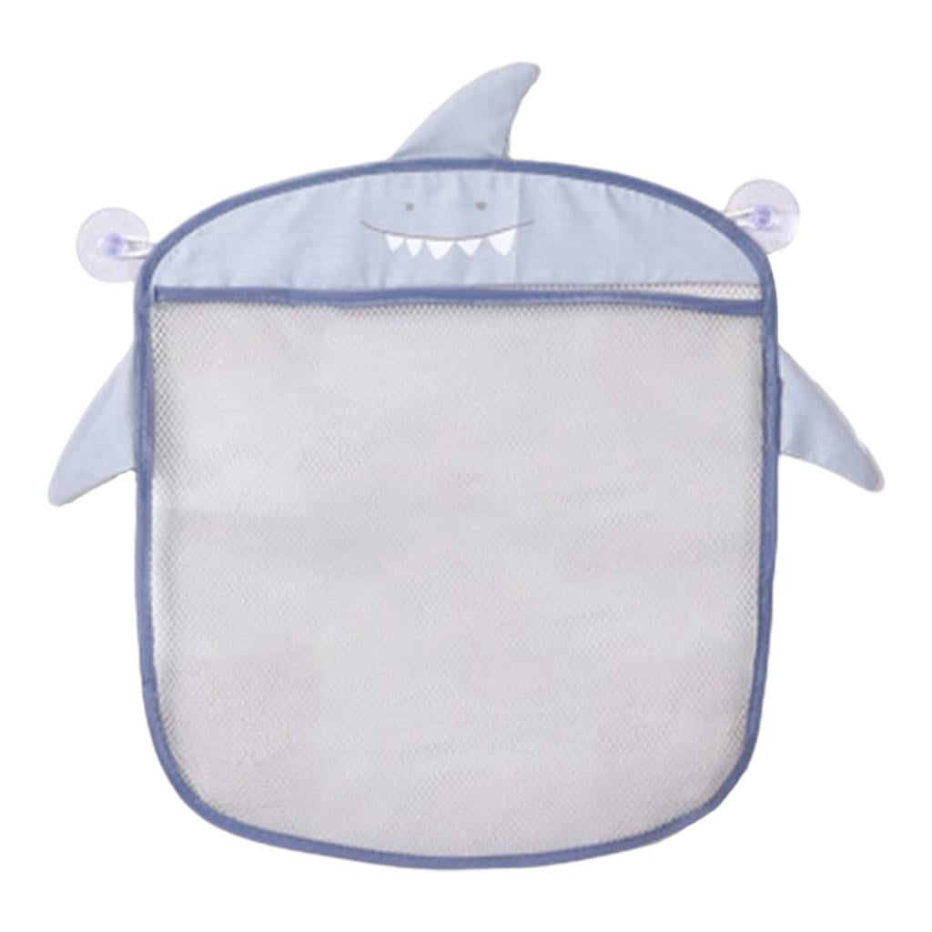Baby Bath Time Toy Tidy Storage Suction Cup Bag Mesh Bathroom Organiser Net U✔GB 