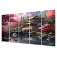 thumbnail image 2 of Designart "Japan The Land of the Samurai V" Japanese Metal Art Print Set, 2 of 5