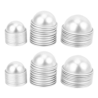 Hello Lovely Stainless Steel Bath Bomb Molds - 6 Molds - 3 Sizes