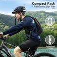 thumbnail image 4 of Lightweight Hydration Backpack with Vest Style Straps & 2.5L TPU Water Bladder, Versatile Sleek Multi-Pocket Pack for Hiking, Cycling, Running, Backpacking, Travel, 4 of 6