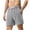 Gray#mens cotton linen shorts, variant on DDAPJ pyju Mens Cotton Linen Baggy Shorts Drawstring Elastic Waist Summer Beach Shorts Lightweight Breathable Lounge Cruise Vacation Shorts with Pockets Army Green M