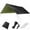 Gray-GY, variant on Camping Tarp, Sun Shelter, 3x4 Meter Waterproof Rain Fly, 6 Ropes 4 Aluminum Poles, Outdoor Beach Picnic, 1 Set