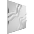 thumbnail image 3 of Ekena Millwork 19 5/8"W x 19 5/8"H Rogue EnduraWall Decorative 3D Wall Panel (12-Pack for 32.1 Sq. Ft.), 3 of 12