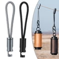 thumbnail image 3 of Versatile Wind Rope Buckle Aluminum Alloy Push-Type Portable Camping Black, 3 of 9