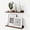 Walnut, variant on RICHFOCUS Picture Ledge Shelf, 48 inch Floating Shelves Set of 2, Wood Wall Shelves with Lip, Wall Decor Storage for Bedroom Living Room Bathroom Kitchen Nursery Photo Picture, Rustic Brown