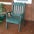 thumbnail image 1 of A &amp; L Furniture Royal English Poly Recycled Plastic Outdoor Dining Chair, 1 of 1