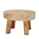 thumbnail image 2 of 1 mini soporte para macetas de madera maciza, taburete de madera maciza, soporte redondo para macetas. El 17x6x9cm, 2 of 9