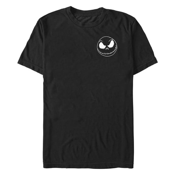Men's The Nightmare Before Christmas Halloween Jack Pocket Scribble Graphic T-Shirt