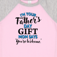 thumbnail image 3 of Inktastic I'm Your Fathers Day Gift Mom Says You're Welcome Gift Baby Boy or Baby Girl Bodysuit, 3 of 4
