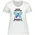 thumbnail image 3 of Inktastic Suicide Prevention Awareness Hope Support and Love Women's Plus Size T-Shirt, 3 of 5