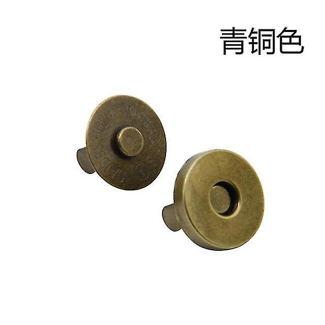 40/50 piezas de prácticos botones magnéticos para bolsas, cierres a presión de metal, botones magnéticos para prendas de vestir, accesorios de bricolaje, 1418 mm