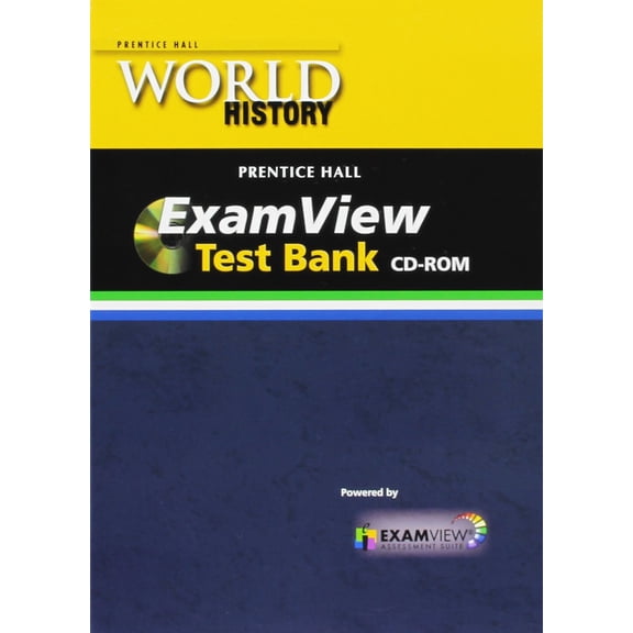 World History 2011 Computer Test Bank with Examview