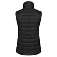 thumbnail image 3 of Purcoar Women's Outwear Packable Vests Lightweight Turn Down Zipper Quilted Puffer with Pockets, 3 of 7