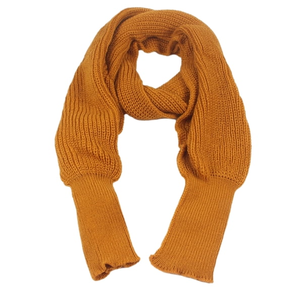 Minnieouse La bufanda se siente cerca de la piel y se mantiene caliente durante todo el día Bufanda larga de invierno de estilo europeo para Accesorios de disfraces amarillo