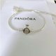 thumbnail image 2 of Pulsera Pandora Chapada En Plata S925 Corona Diamante Clásica Serpiente Hueso Cadena Básica Exquisita Joyería Regalo, 2 of 4
