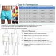 thumbnail image 4 of Mens Swim Trunks Men's Solid Color Casual Beach Board Shorts Sports Quick-Dry Swim Trunks with Drawstring Summer Surfing Bathing Suit Crop Pants for Swimming Travel Khaki XL, 4 of 5