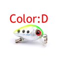 thumbnail image 1 of Plastic 2.6CM Small Lifelike Hard Jerkbait Durable Artificial Bait Universal Fishing Lures Professional Fish Accessories, 1 of 8