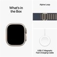 thumbnail image 5 of Restored Apple Watch Ultra 2 GPS + Cellular 49mm Blue Alpine Loop (Medium) Smartwatch with Precision GPS, Action Button & Long Battery Life (Refurbished Good), 5 of 5
