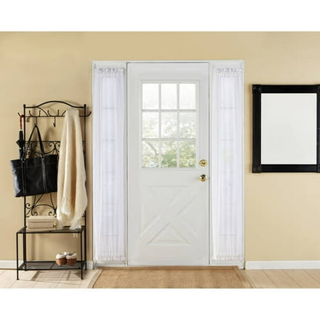 Belle Maison USA, LTD. Elegance Voile Side Light 30” x 72”