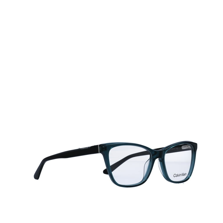 Calvin Klein Women s Cat Eye Eyeglasses CK20532G Green Crystal 53 16 140 with Case Walmart
