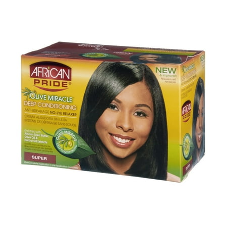 Conditioning Creme Relaxer System - African Pride Miracle Deep Conditioning Relaxer System Super