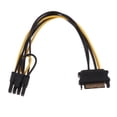 thumbnail image 2 of Cable de Adaptador Duro de 15 Pines Accesorios Eléctricos para PC Fácil Instalación Hugo Cable de alimentación del adaptador, 2 of 8