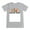 Light Gray, variant on WOYY Toddler Boys Birthday T-Shirt Letter Print Short Sleeve T Shirt Loose Summer Tshirt