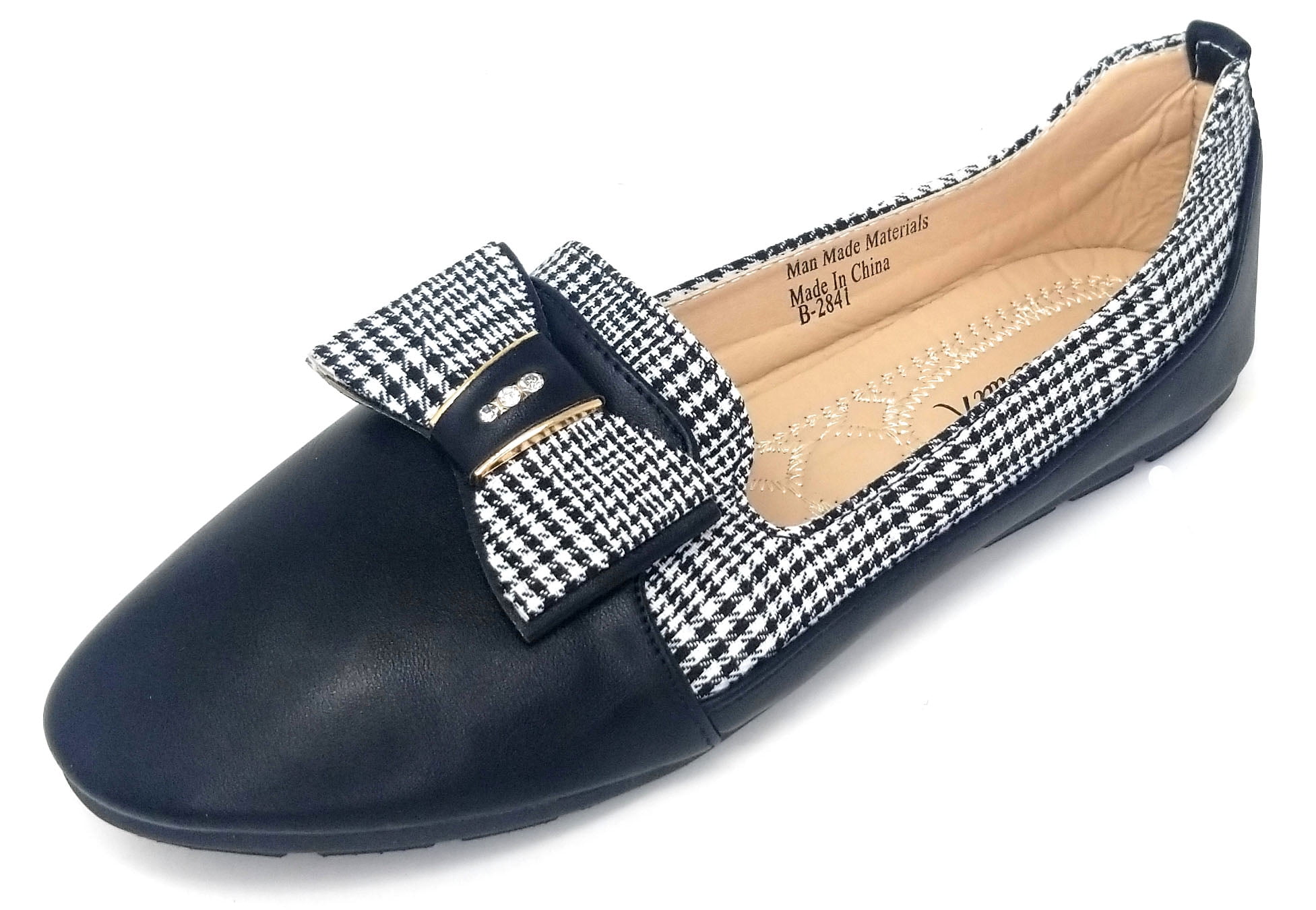 Retro Womens Japanese bowknot Slip on Loafers Round Toe Casual Flats Shoes new 
