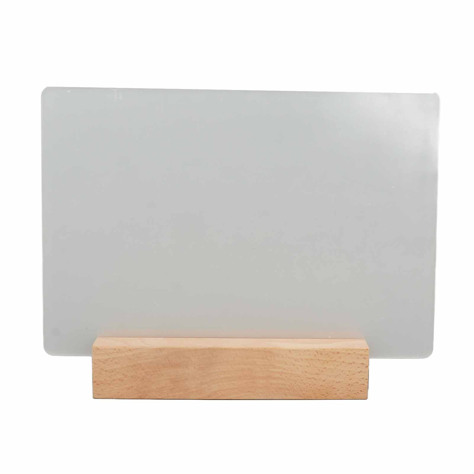 Dry Erase Board, Durable Schedule Board DC 5V 220x150mm Easy Erasing White  for Home