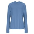 thumbnail image 4 of WIZUTIZ Women's UPF 50+ Sun Protection Zip Up Hoodie Quick-Dry Athletic Lightweight Long Sleeve Outdoor Hiking Running Pullover Active Top, 4 of 6