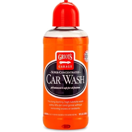 ge Super-Concentrated Car ash for Vehicle ashing and Cleaning, Foaming Liquid Soap, on't Strip axes, Sealants or Ceramic Coatings, pH Balanced, 11102, 16oz